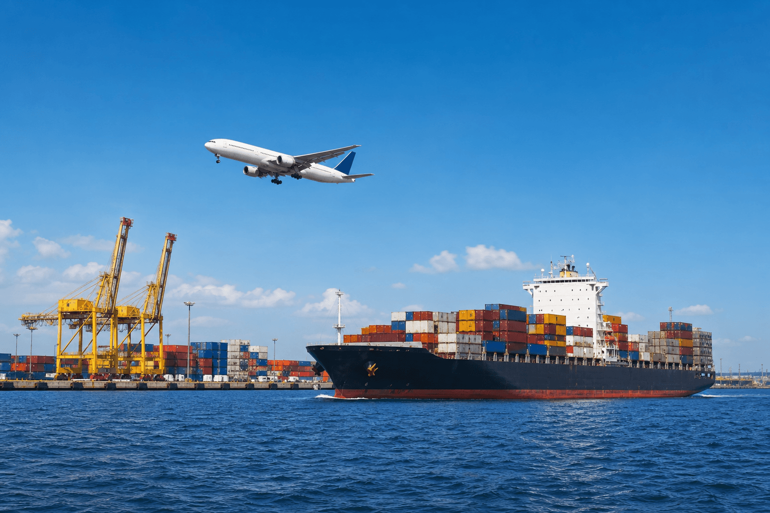 Factory floor prepared for global wholesale shipments